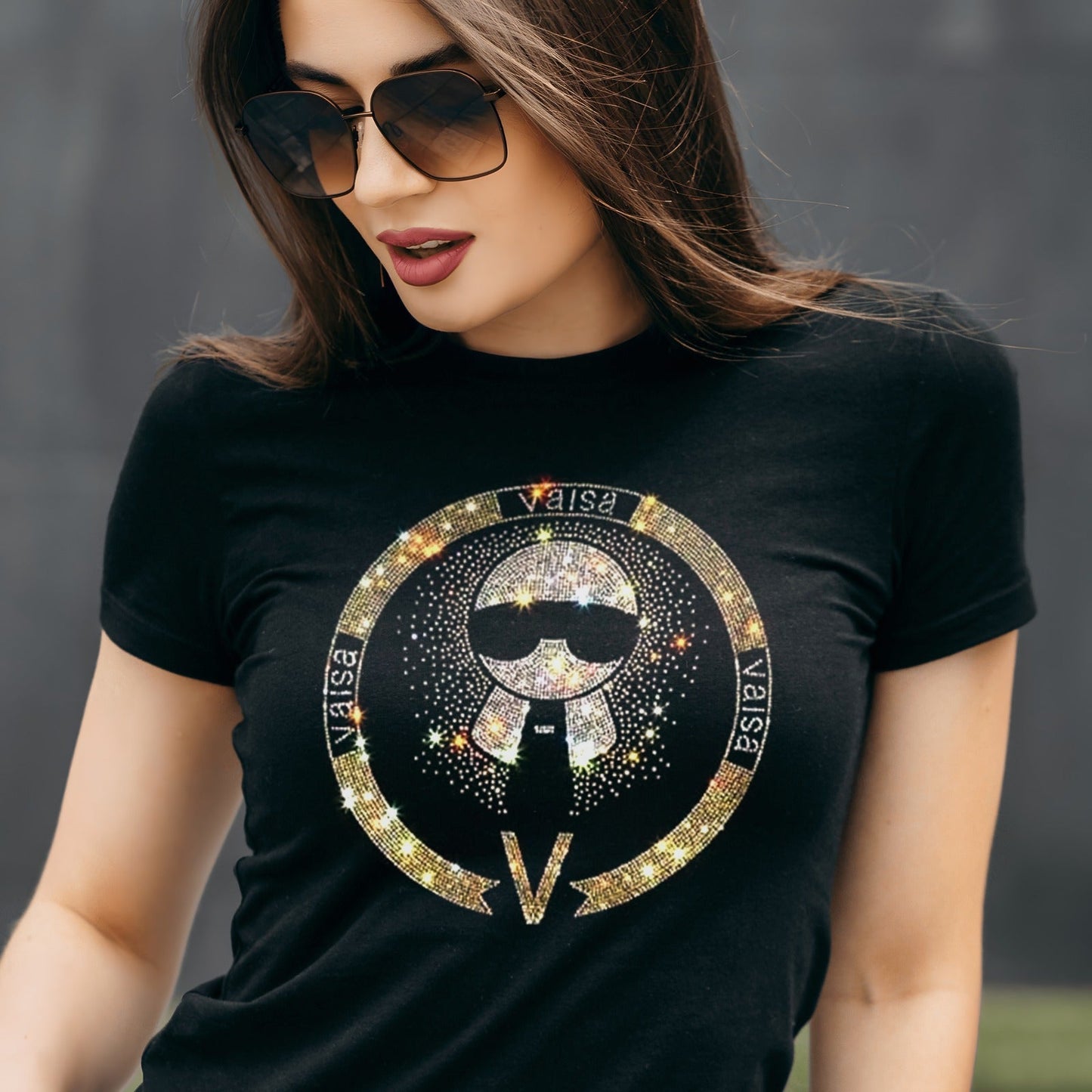 Women Luxury Cotton T-Shirts ( TIE )