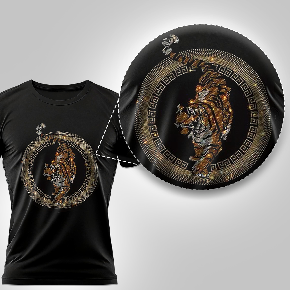 Men's Luxury Cotton T-shirts (TIGER 4)