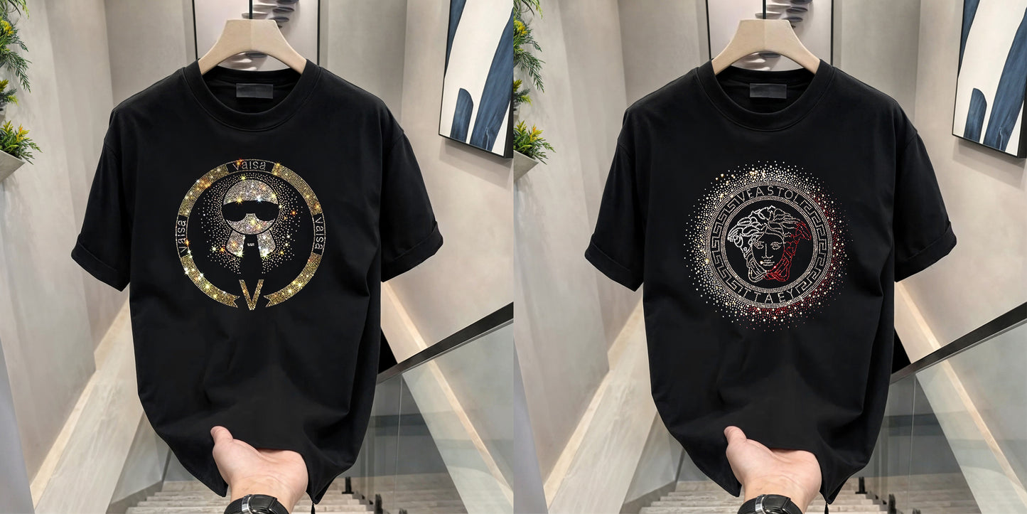 Luxury Cotton T-shirts (RH-TIE+RULER)