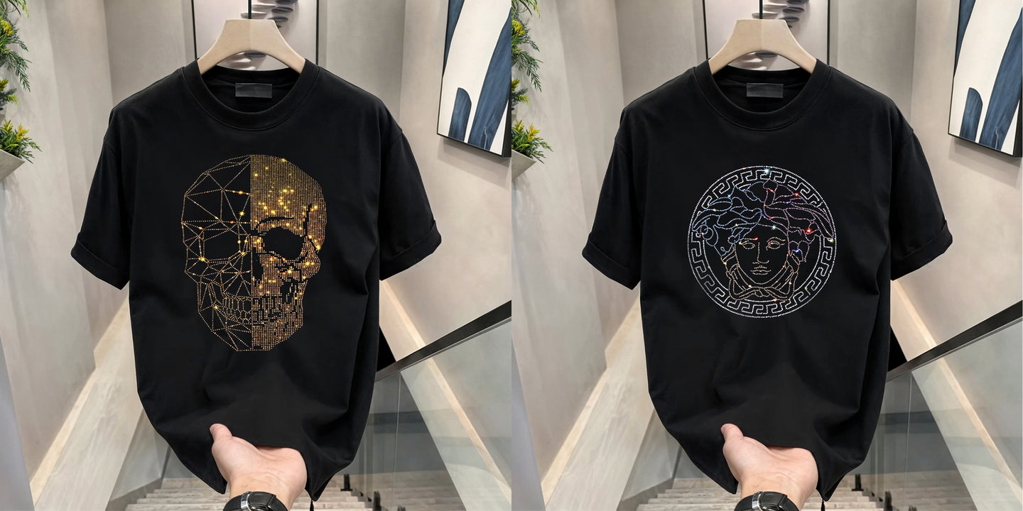 Luxury Cotton T-shirts (RH-SKULL+EMPRESS)