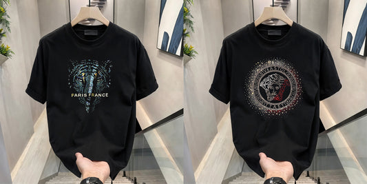 Luxury Cotton T-shirts (RH-PARIS +RULER)