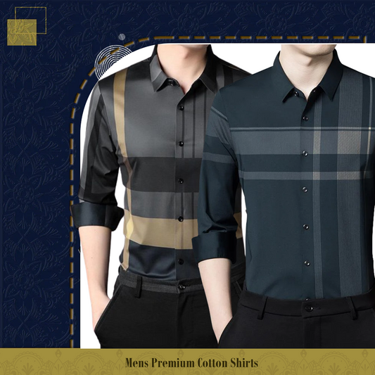 Men's Premium Cotton Shirts ( GYL+ DGC )