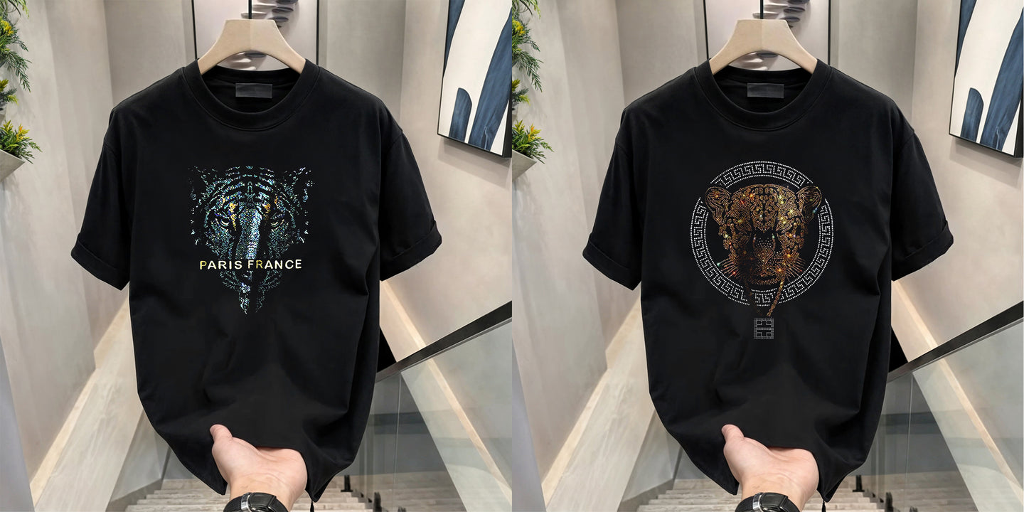 Luxury Cotton T-shirts (RH-PARIS +TIGERLOCK)