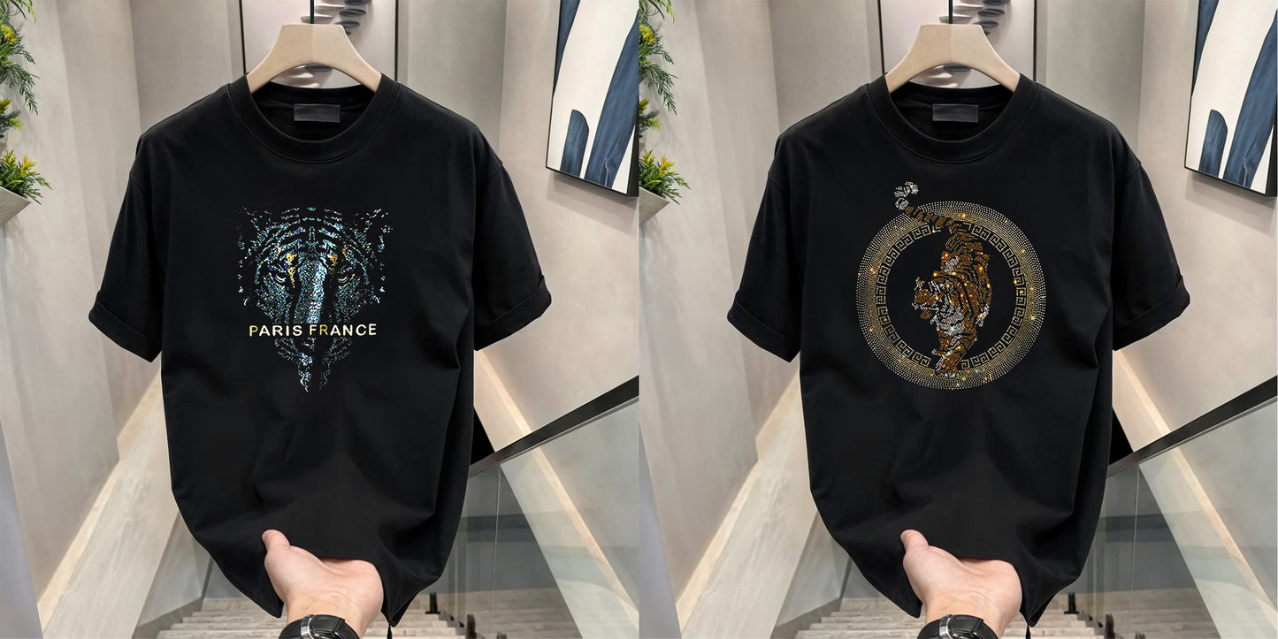 Luxury Cotton T-shirts (RH-PARIS +TIGER 4)