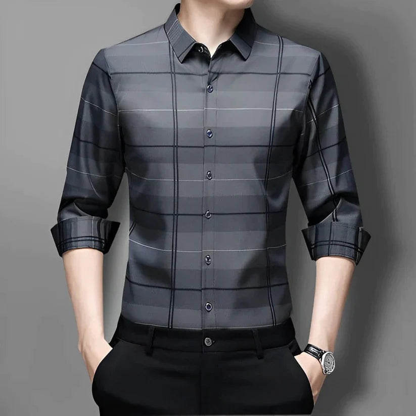 Latest Pack of 3 Full Sleeve Cotton Check Shirt (R LINE+SILVER L+GL 2)