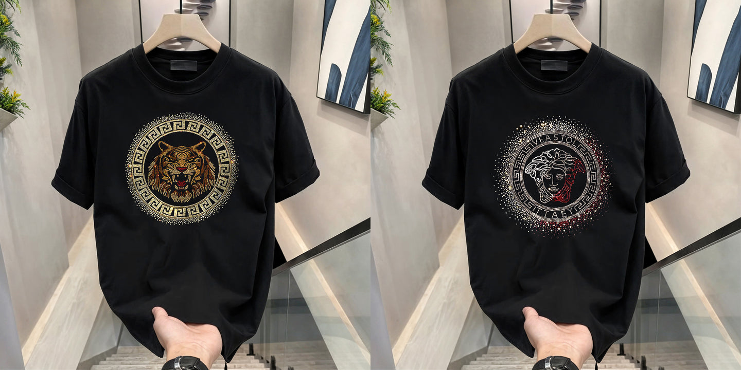 Luxury Cotton T-shirts (RH-Ruler + Tiger 3)