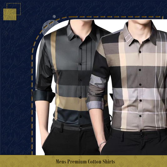 Men's Premium Cotton Shirts ( GYL+ CGL )