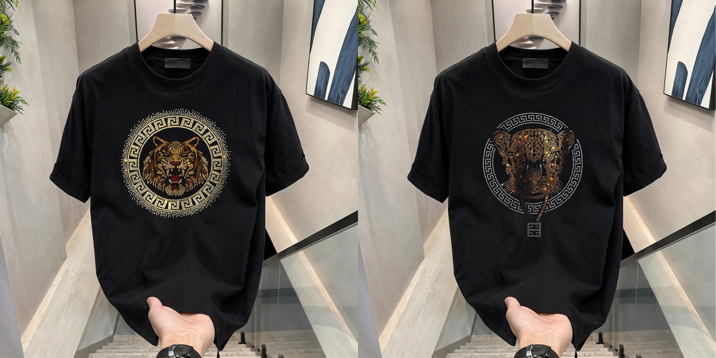 Luxury Cotton T-shirts (RH -Tigerlock + Tiger 3)