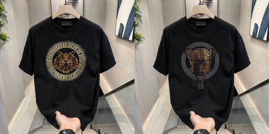 Luxury Cotton T-shirts (RH -Tigerlock + Tiger 3)