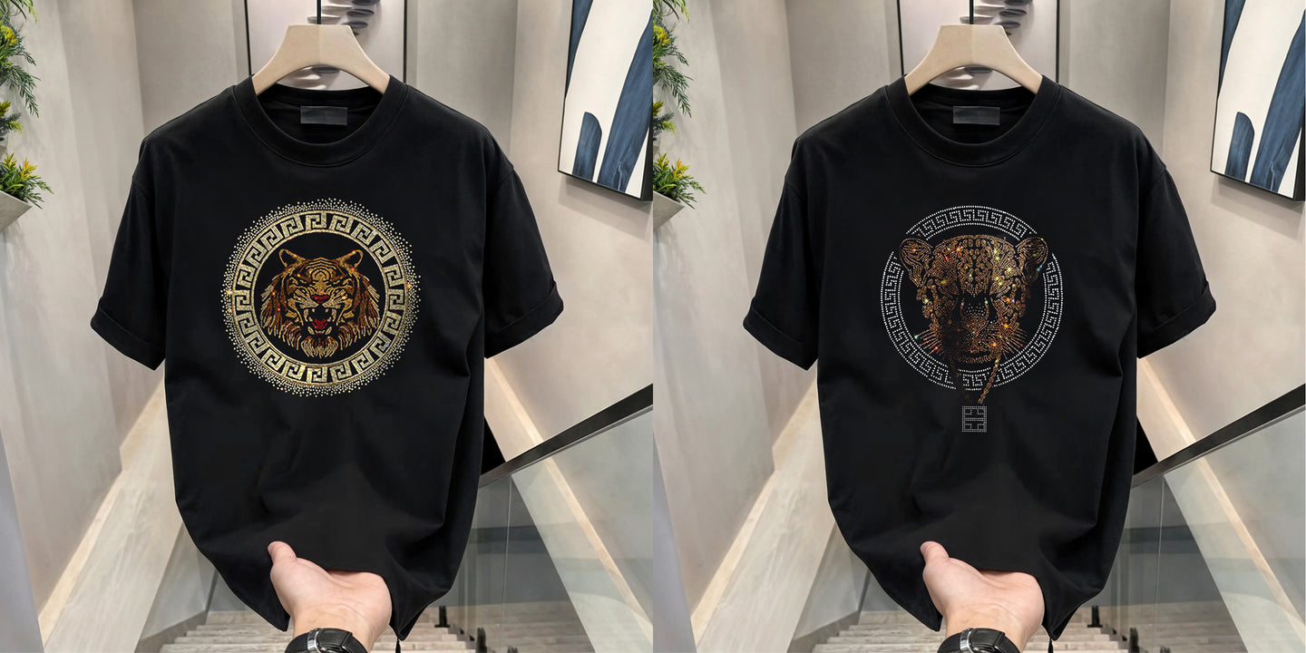 Luxury Cotton T-shirts (RH -Tigerlock + Tiger 3)