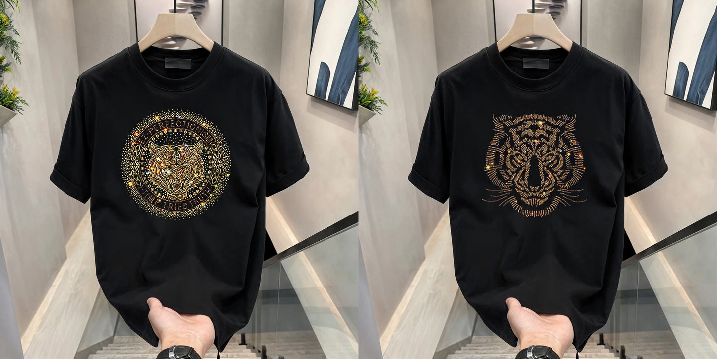 Luxury Cotton T-shirts (RH-Tiger 1 + Tiger 2)