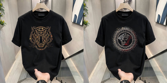 Luxury Cotton T-shirts (RH Tiger 1+ Ruler)