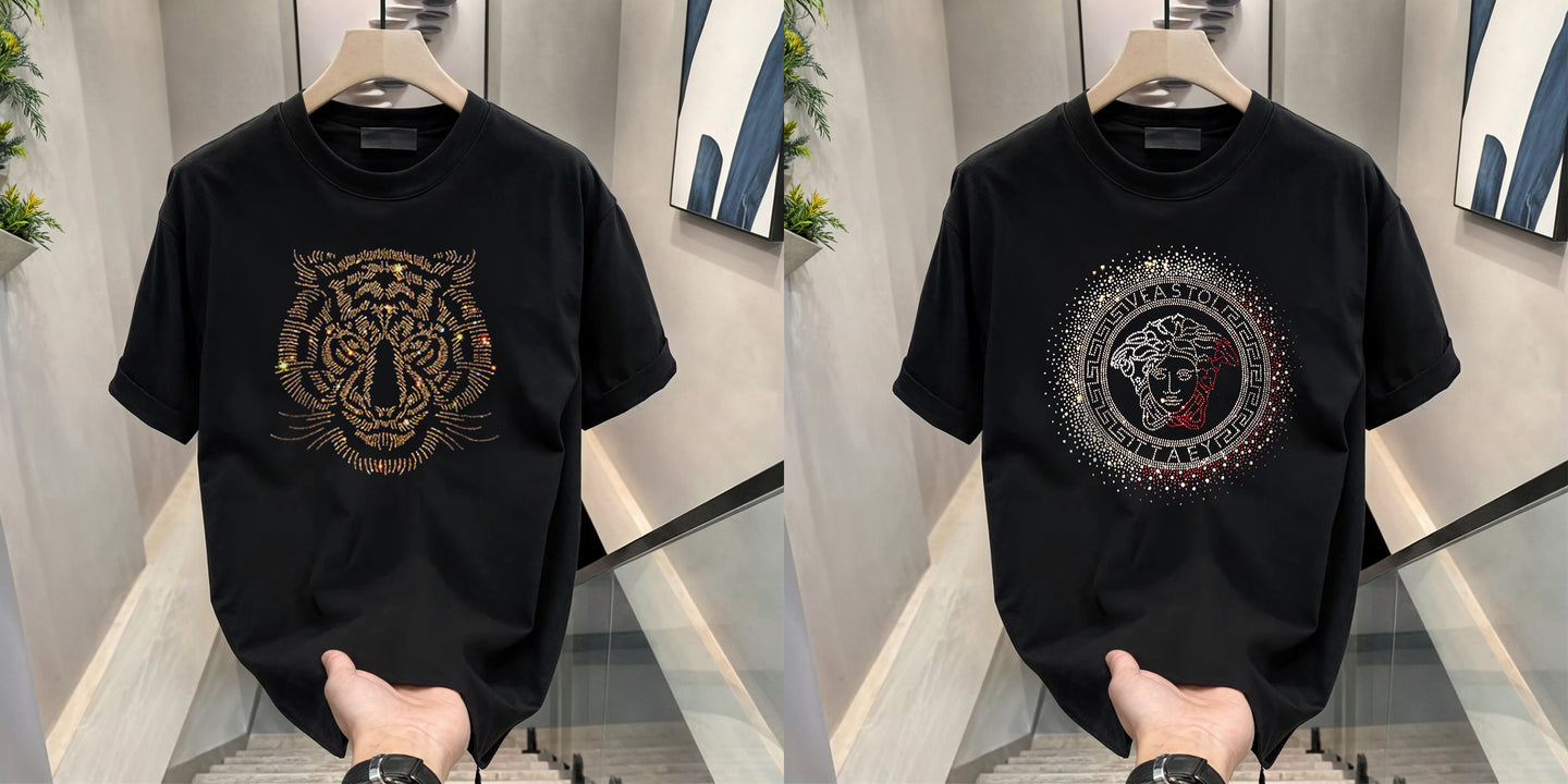 Luxury Cotton T-shirts (RH Tiger 1+ Ruler)