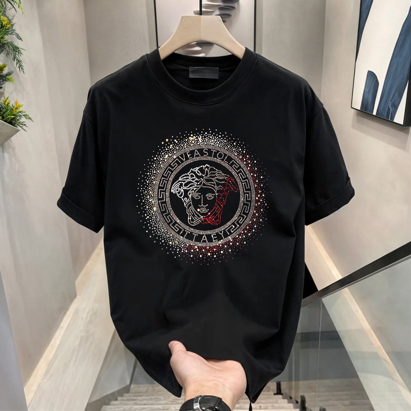 Luxury Cotton T-shirts (RH-SKULL+RULER)