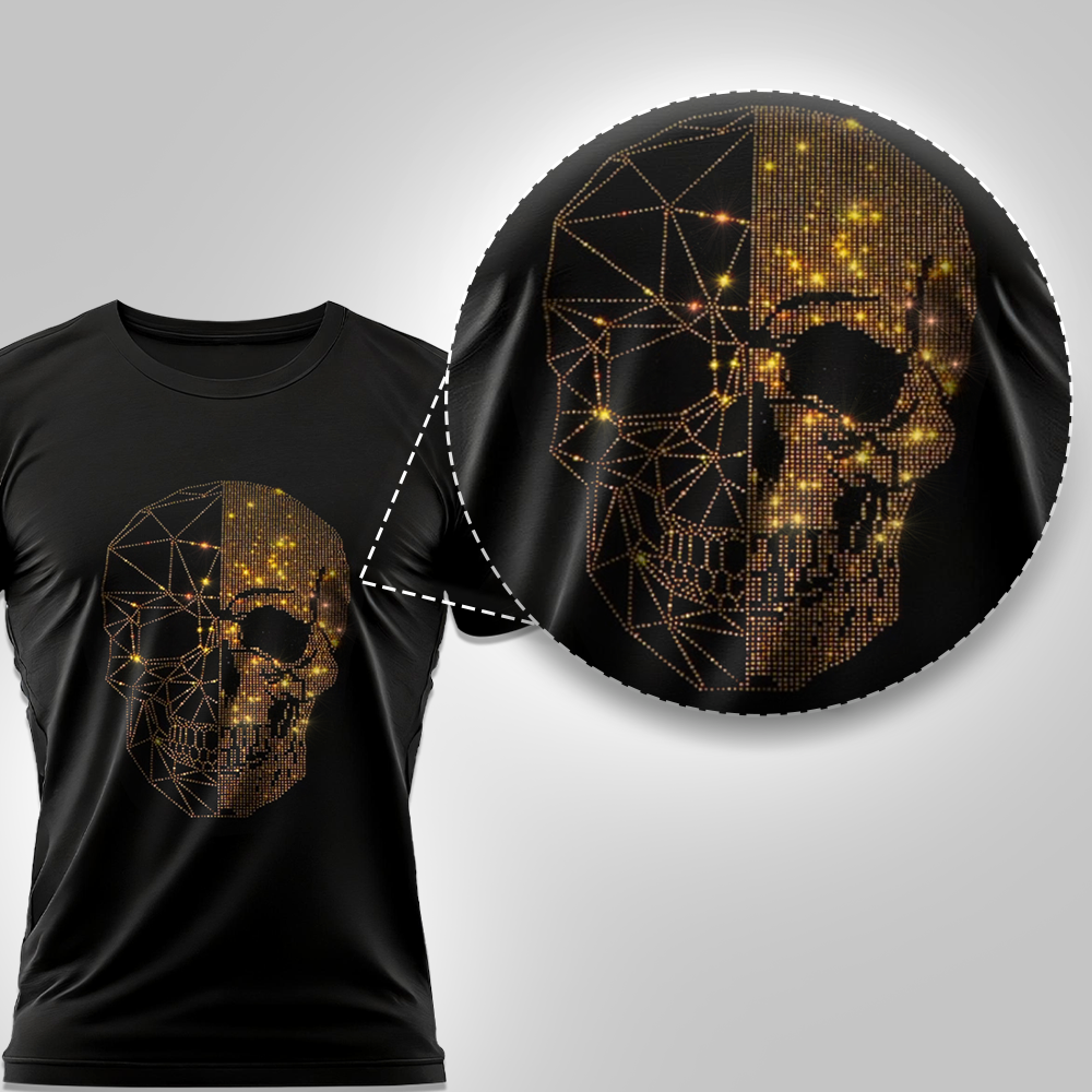 Men's Luxury Cotton T-shirts (SKULL)