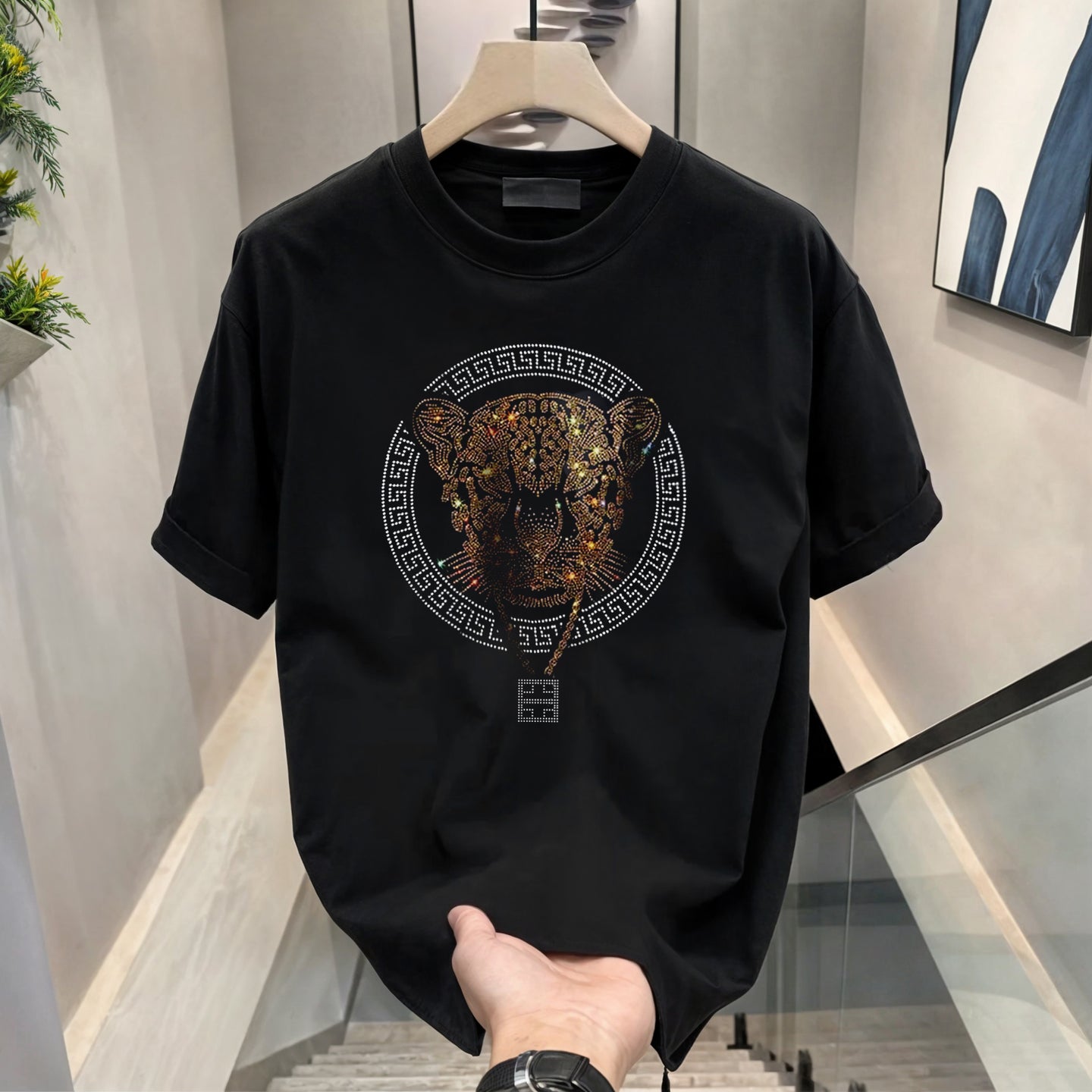 Luxury Cotton T-shirts (RH-SKULL+TIGERLOCK)