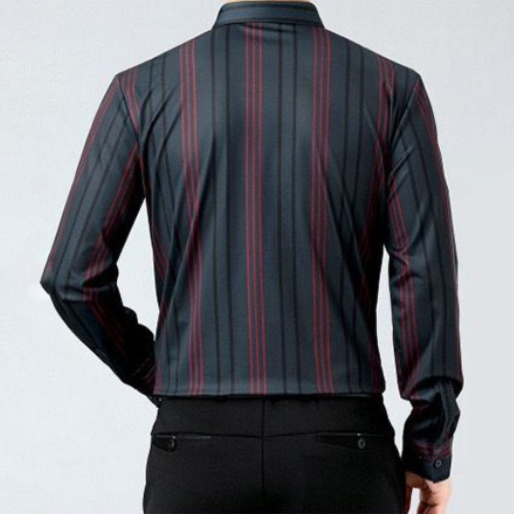 Holiday Stripe Full Sleeve Cotton Check Shirt (R LINE)