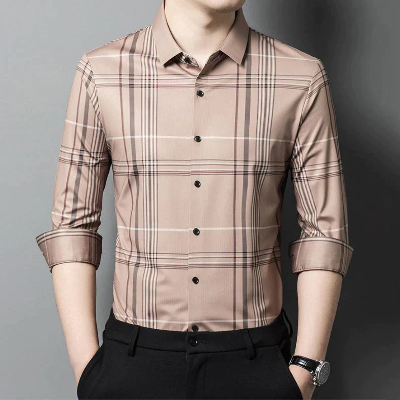 Latest Pack of 3 Full Sleeve Cotton Check Shirt (R LINE+PEACH 2+CGL)