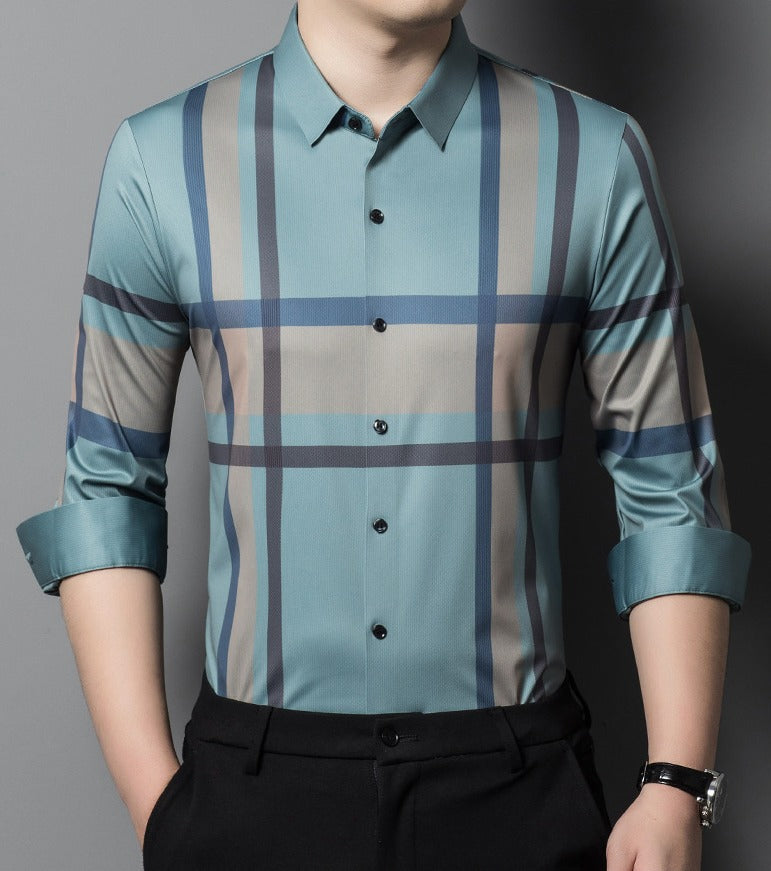 Skyline Elegance Full Sleeve Cotton Check Shirt (GC 2)