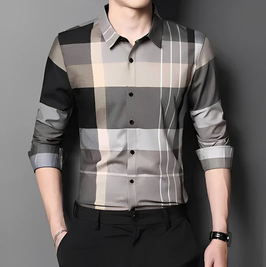 Men's Check Shirts Combo (BLB+YL+DBR)